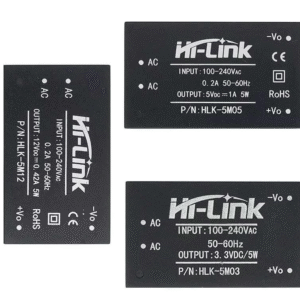 Módulo HLK-5M Convertidor AC a DC 5W 3.3V 5V 12V